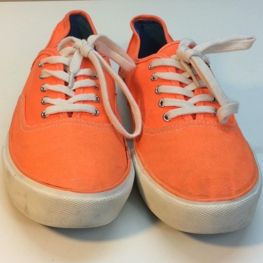 American Eagle Orange Canvas Sneakers Size 12